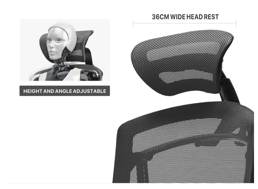 Ghế Ergonomic GTChair Marrit chóng đau vai gáy