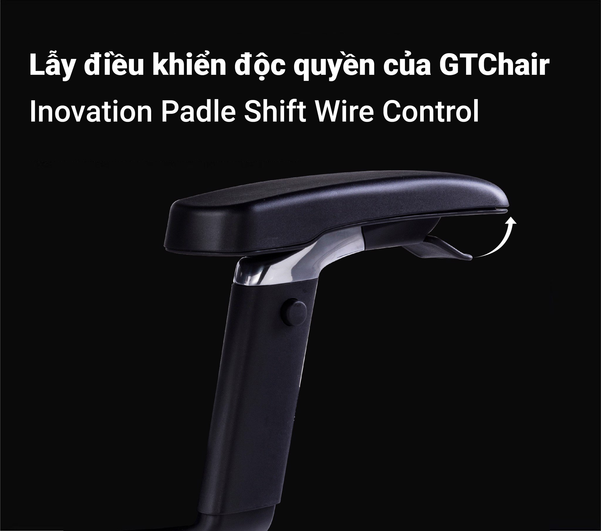lẫy điều khiển độc quyền của Ghế Ergonomic GTChair Marrit