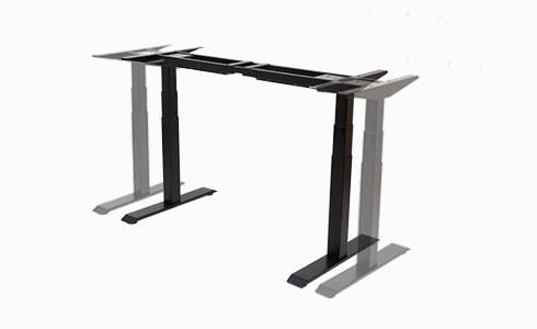 Khung bàn làm việc đứng có mức tuỳ biến chiều rộng từ 110cm - 190cm 